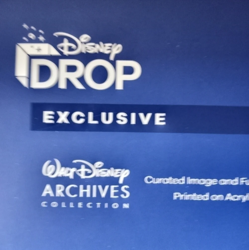 Disney Pixar Toy Story Archives Collection Drop Print w Stand 2022